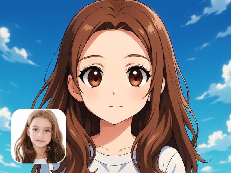 Photo to Anime Cover Image
