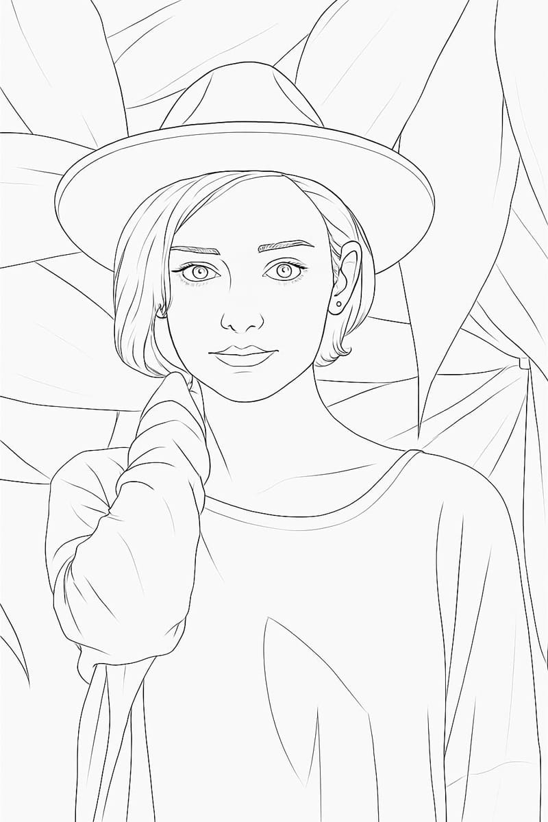 Photo to Line Drawing - Example 4