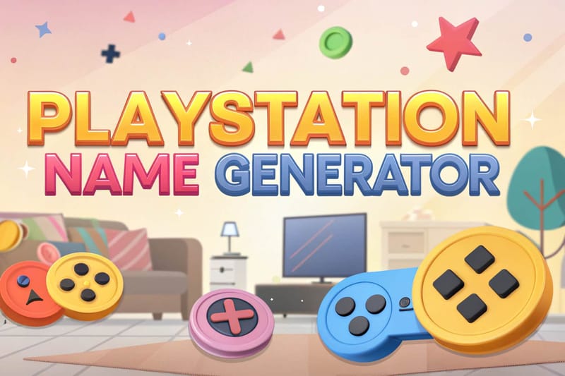 PlayStation Name Generator Cover Image