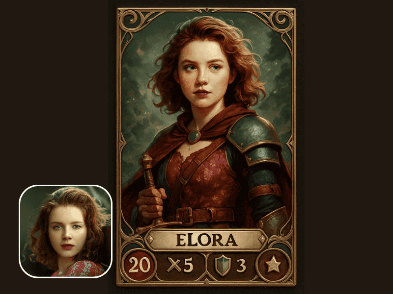 RPG Character Card Filter Cover Image