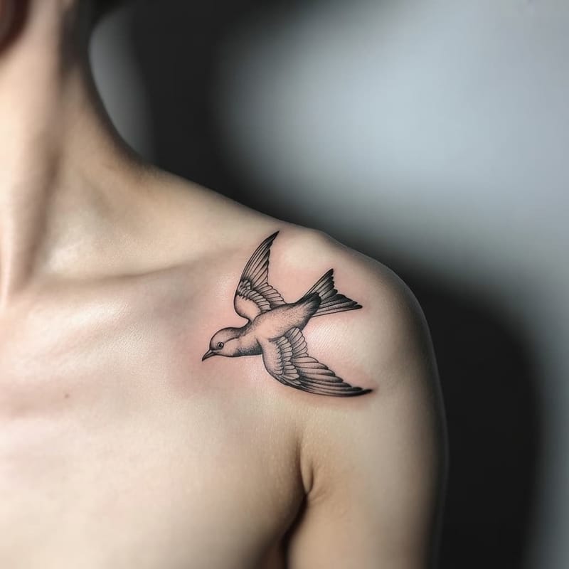 Shoulder Tattoo Generator - Example 1