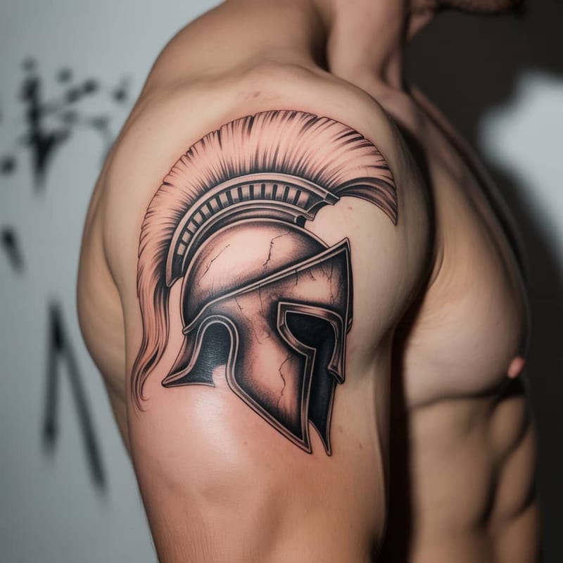 Shoulder Tattoo Generator - Example 6