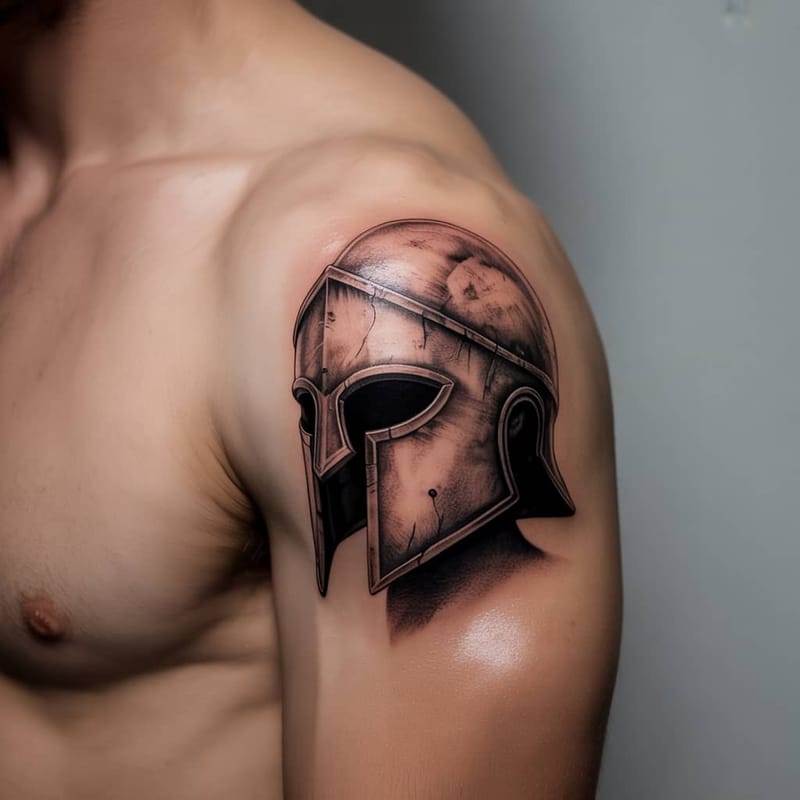 Shoulder Tattoo Generator - Example 7