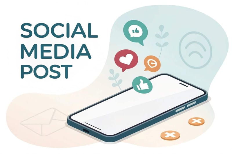 Social Media Post Generator Cover Image