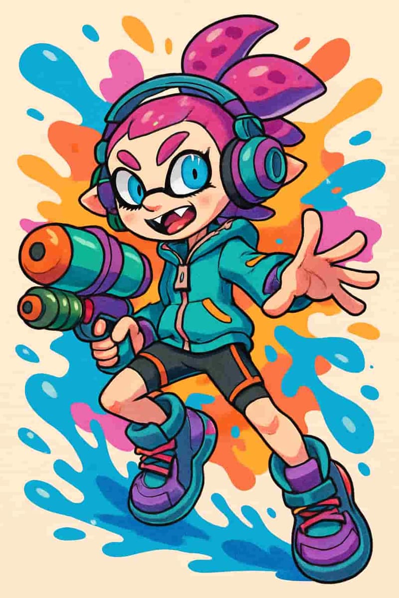 Splatoon OC Maker - Example 3