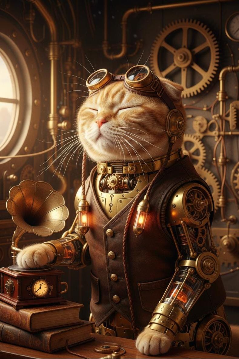 Steampunk Mechanical Filter - Example 1
