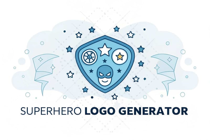 Superhero Logo Generator Cover Image