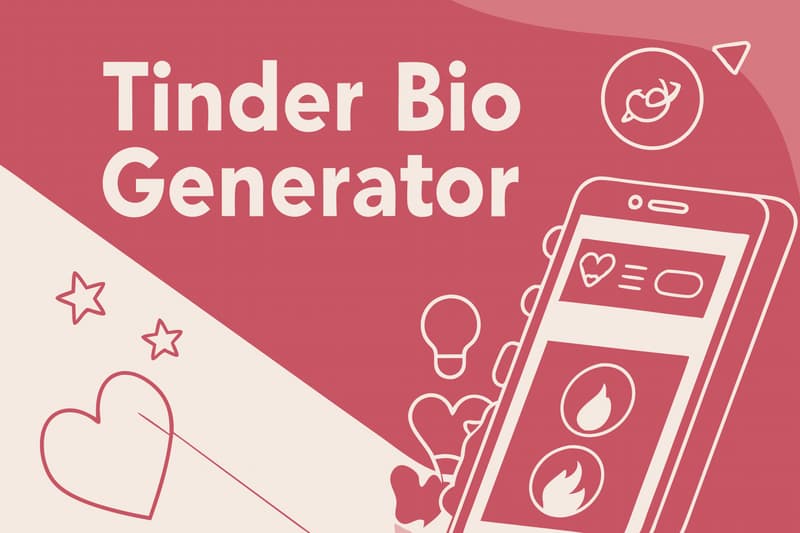 Tinder Bio Generator Cover Image