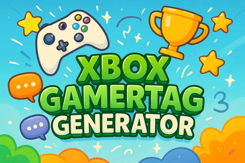 Xbox Gamertag Generator Cover Image