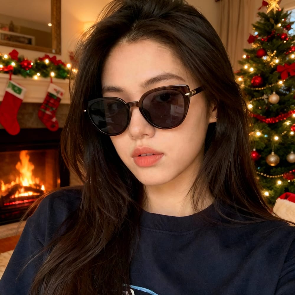 Gemütliches Weihnachtszimmer