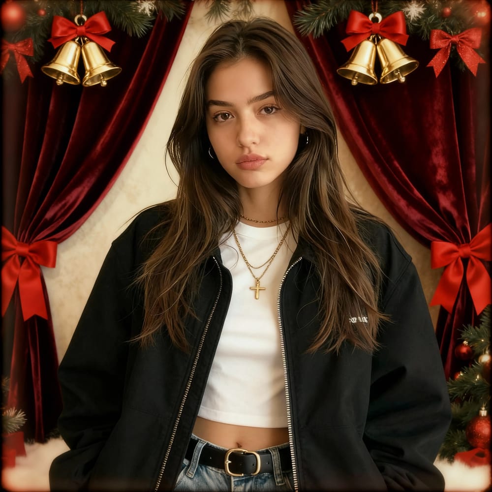 Vintage-Weihnachtsstudio