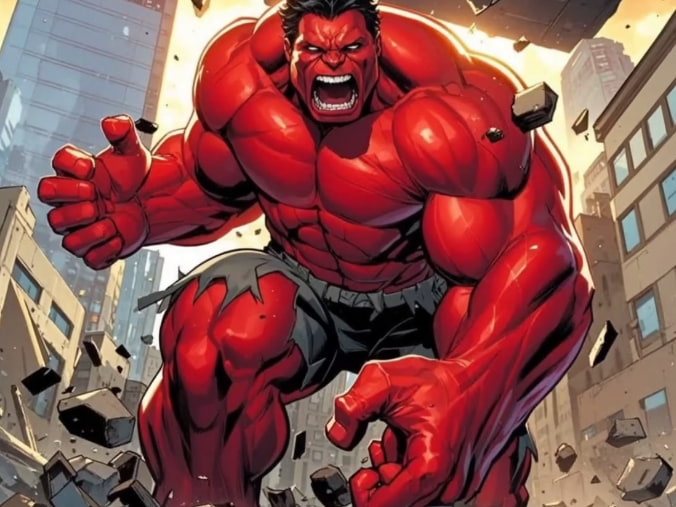 Red Hulk Cover Image